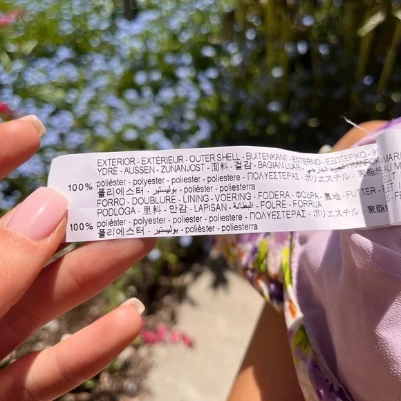 ZARA| DRAPED FLORAL PRINT TOP - Picture 8 of 9